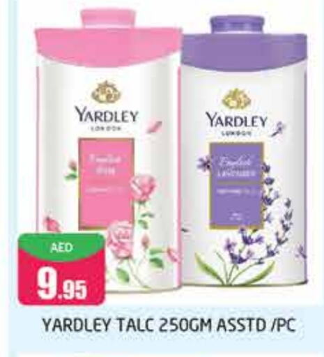 YARDLEY Talcum Powder available at PASONS GROUP in UAE - Dubai