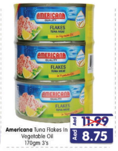 AMERICANA Tuna - Canned available at Al Madina Hypermarket in UAE - Abu Dhabi