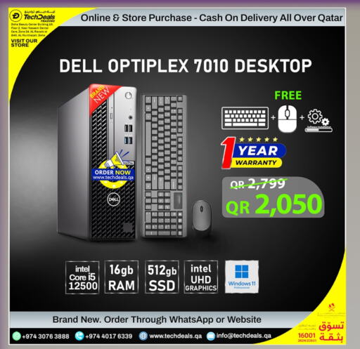 DELL available at Tech Deals Trading in Qatar - Al-Shahaniya