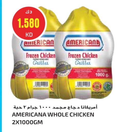 AMERICANA Frozen Whole Chicken available at Grand Hyper in Kuwait - Ahmadi Governorate