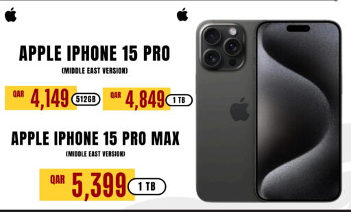 APPLE iPhone 15 available at Digital Zone Trading in Qatar - Al Daayen