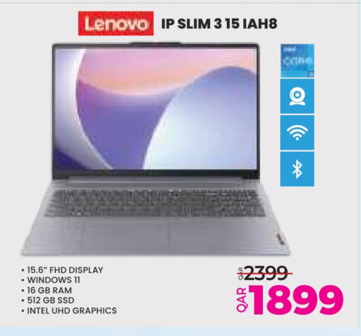 LENOVO Laptop available at Ansar Gallery in Qatar - Al Daayen