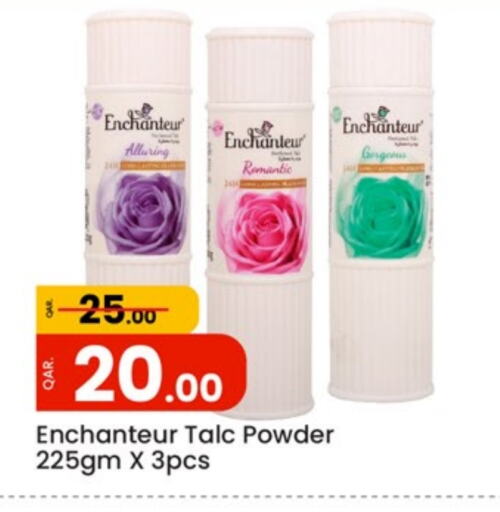 Enchanteur Talcum Powder available at Paris Hypermarket in Qatar - Umm Salal