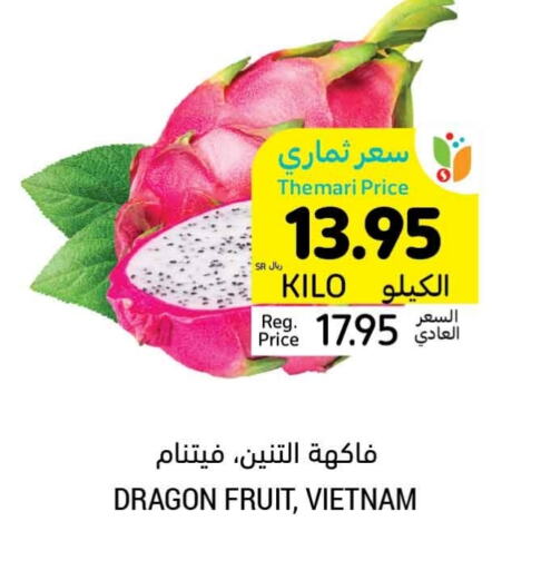 Dragon fruits from Vietnam available at Tamimi Market in KSA, Saudi Arabia, Saudi - Ar Rass