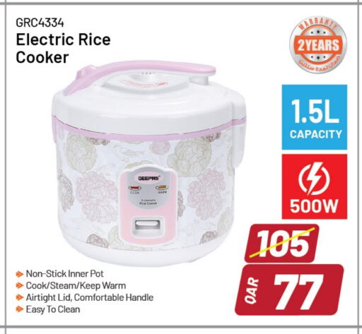 GEEPAS Rice Cooker available at Family Food Centre in Qatar - Al Khor