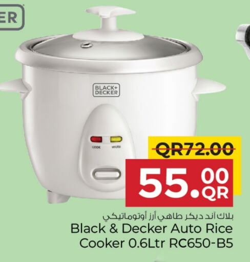 BLACK+DECKER Rice Cooker available at Family Food Centre in Qatar - Al Khor