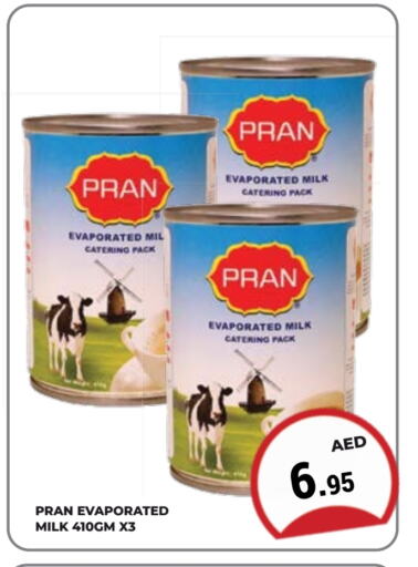 PRAN Evaporated Milk available at Kerala Hypermarket in UAE - Ras al Khaimah