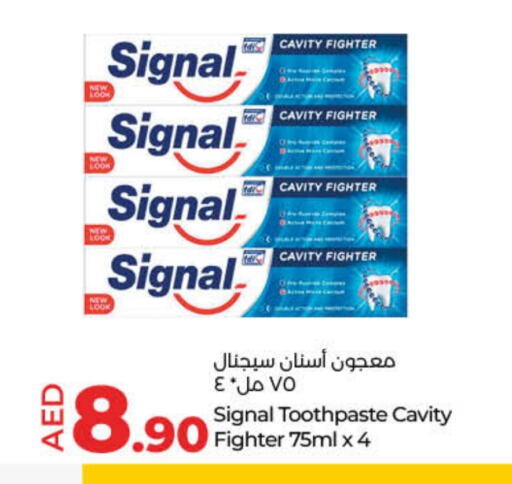 SIGNAL Toothpaste available at Lulu Hypermarket in UAE - Sharjah / Ajman