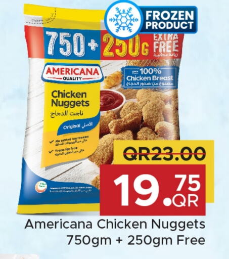 AMERICANA Chicken Nuggets available at Family Food Centre in Qatar - Al Wakra