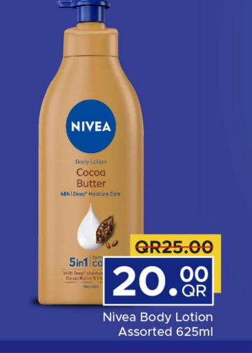 Nivea Body Lotion & Cream available at Family Food Centre in Qatar - Al Wakra