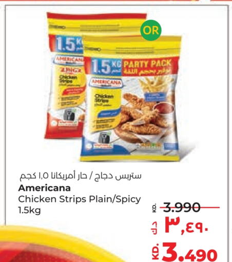 AMERICANA Chicken Strips available at Lulu Hypermarket  in Kuwait - Jahra Governorate