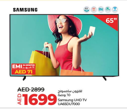 SAMSUNG Smart TV available at Lulu Hypermarket in UAE - Fujairah