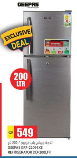 GEEPAS Refrigerator available at Grand Hypermarket in Qatar - Al Daayen