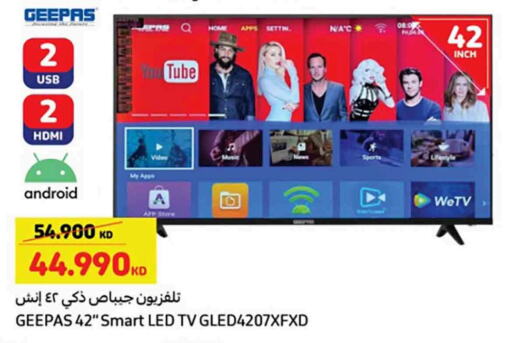 GEEPAS Smart TV available at Carrefour in Kuwait - Jahra Governorate