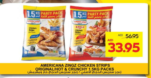 AMERICANA Chicken Strips available at Abu Dhabi COOP in UAE - Al Ain