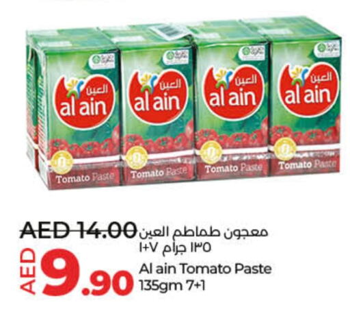 AL AIN Tomato Paste available at Lulu Hypermarket in UAE - Ras al Khaimah