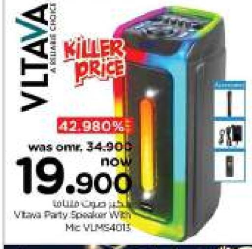 VLTAVA Speaker available at Nesto Hyper Market   in Oman - Muscat