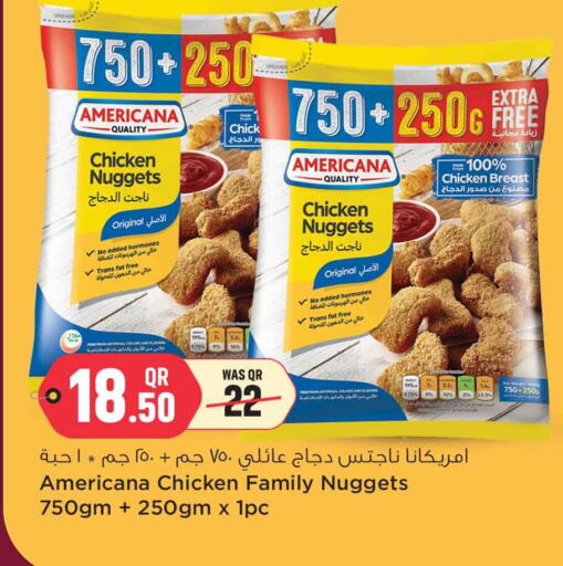 AMERICANA Chicken Nuggets available at Safari Hypermarket in Qatar - Al Wakra