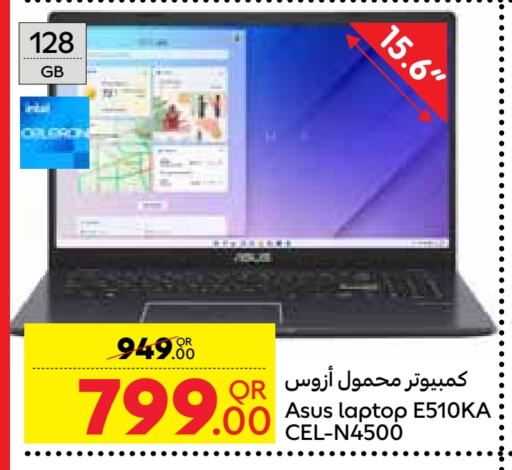 ASUS Laptop available at Carrefour in Qatar - Al Rayyan