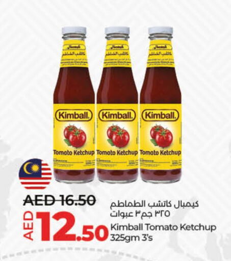 KIMBALL Tomato Ketchup available at Lulu Hypermarket in UAE - Ras al Khaimah