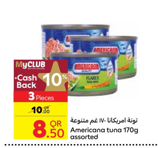 AMERICANA Tuna - Canned available at Carrefour in Qatar - Al Daayen