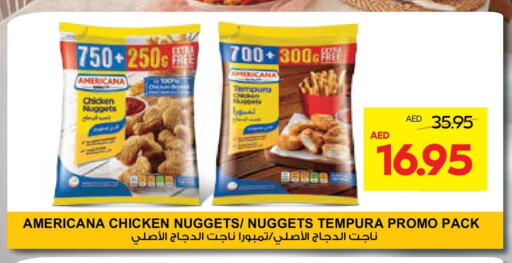 AMERICANA Chicken Nuggets available at Abu Dhabi COOP in UAE - Al Ain