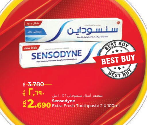 SENSODYNE Toothpaste available at Lulu Hypermarket  in Kuwait - Jahra Governorate