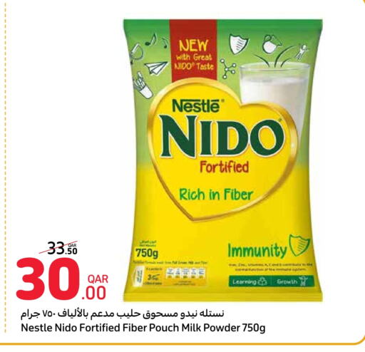 NIDO Milk Powder available at Carrefour in Qatar - Al Shamal