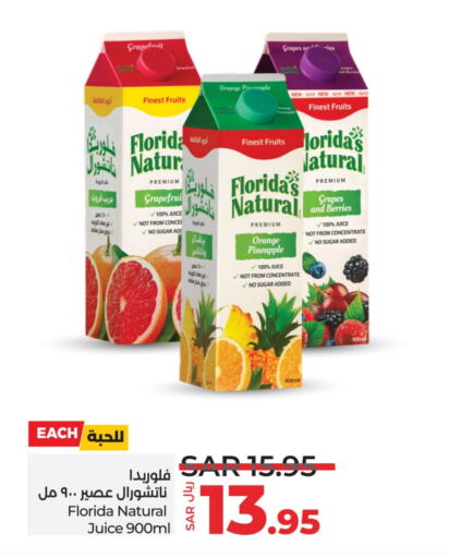 FLORIDAS NATURAL available at LULU Hypermarket in KSA, Saudi Arabia, Saudi - Yanbu