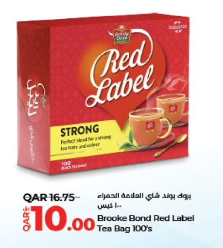 رد ليبل أكياس شاي available at لولو هايبرماركت in قطر - الخور