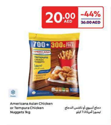 AMERICANA Chicken Nuggets available at Carrefour UAE in UAE - Ras al Khaimah