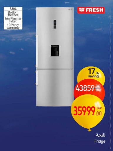 FRESH Refrigerator available at Carrefour  in Egypt - Cairo