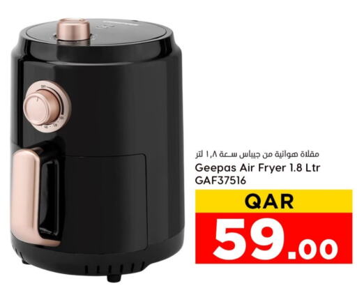 GEEPAS Air Fryer available at Dana Hypermarket in Qatar - Doha