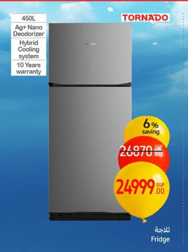 TORNADO Refrigerator available at Carrefour  in Egypt - Cairo