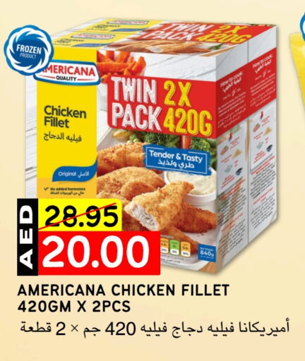 AMERICANA Chicken Fillet available at Select Market in UAE - Abu Dhabi