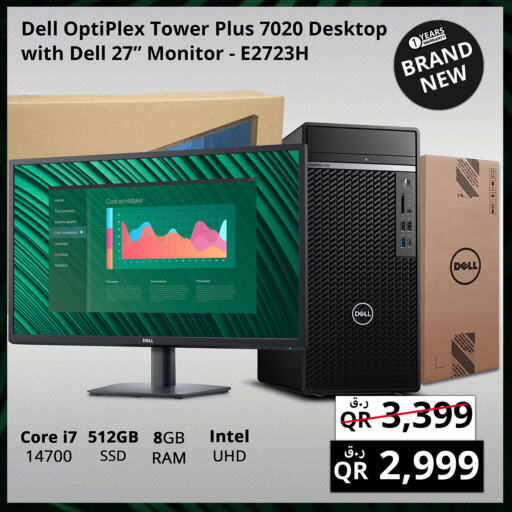 DELL Desktop available at Prestige Computers in Qatar - Al Daayen