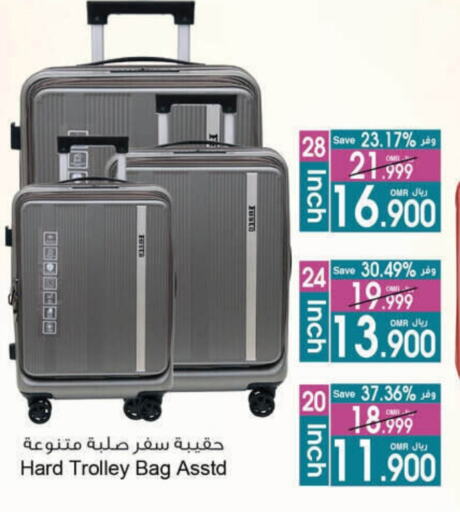 Trolley available at A & H in Oman - Salalah