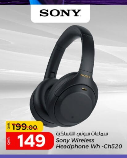 SONY Earphone available at Paris Hypermarket in Qatar - Al-Shahaniya