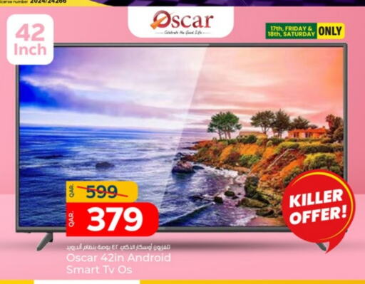 OSCAR Smart TV available at Paris Hypermarket in Qatar - Al Khor