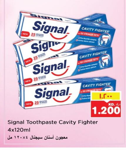 SIGNAL Toothpaste available at Nesto Hypermarkets in Kuwait - Kuwait City