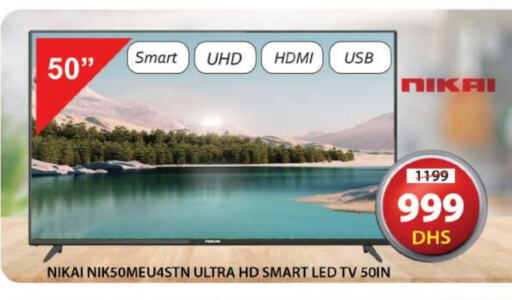 NIKAI Smart TV available at Grand Hyper Market in UAE - Sharjah / Ajman