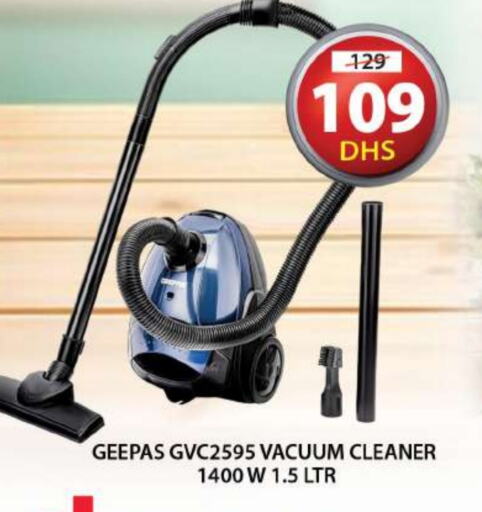 GEEPAS Vacuum Cleaner available at Grand Hyper Market in UAE - Sharjah / Ajman