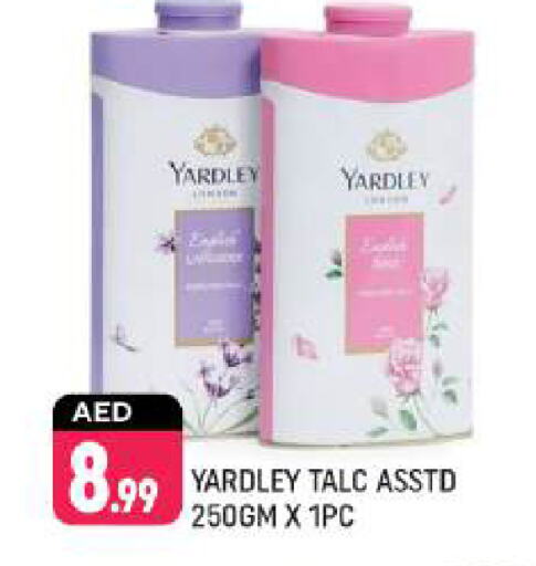 YARDLEY Talcum Powder available at Shaklan  in UAE - Dubai