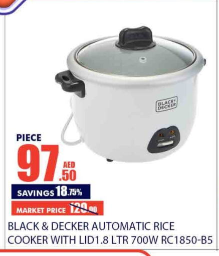 BLACK+DECKER Rice Cooker available at Bismi Wholesale in UAE - Dubai