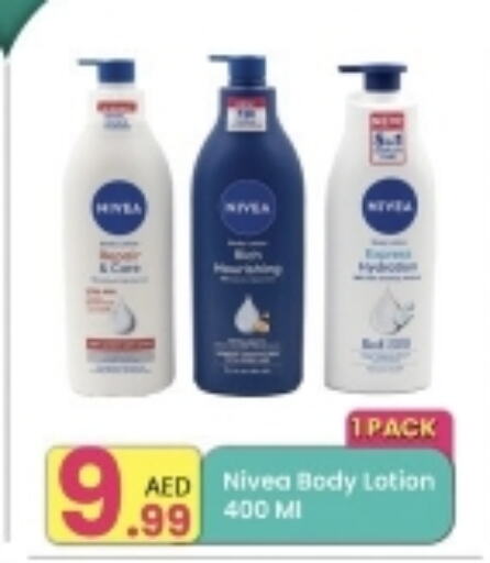 Nivea Body Lotion & Cream available at Everyday Center in UAE - Sharjah / Ajman