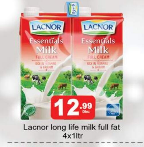 LACNOR Long Life / UHT Milk available at Gulf Hypermarket LLC in UAE - Ras al Khaimah