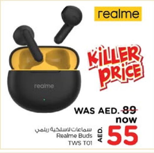 REALME Earphone available at Nesto Hypermarket in UAE - Fujairah