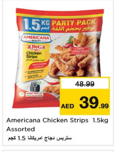 AMERICANA Chicken Strips available at Nesto Hypermarket in UAE - Al Ain