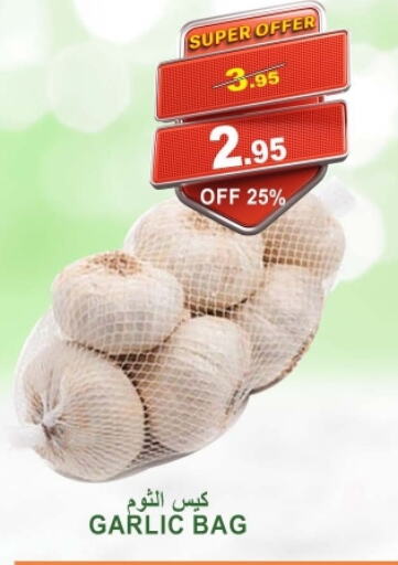 Garlic available at Khair Beladi Market in KSA, Saudi Arabia, Saudi - Yanbu