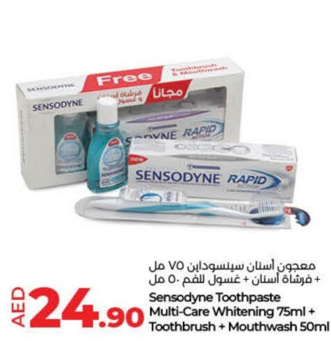 SENSODYNE Toothpaste available at Lulu Hypermarket in UAE - Ras al Khaimah